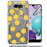 LG Aristo 5/Phoenix 5/Risio 4 Tropical Pineapples Polkadots Design Double Layer Phone Case Cover