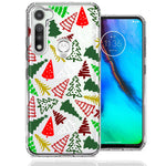 Motorola Moto G Fast Christmas Trees Holiday Festive Winter By BillyElleCo Double Layer Phone Case Cover