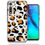 Motorola Moto G Fast Classic Animal Wild Leopard Jaguar Print Double Layer Phone Case Cover