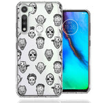 Motorola Moto G Fast Halloween Horror Villans Design Double Layer Phone Case Cover