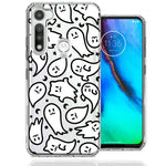 Motorola Moto G Fast Kawaii Manga Cute Halloween Ghosts Spirits Design Double Layer Phone Case Cover