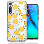 Motorola Moto G Fast Tropical Pineapples Polkadots Design Double Layer Phone Case Cover