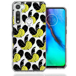 Motorola Moto G Fast Tropical Bananas Design Double Layer Phone Case Cover