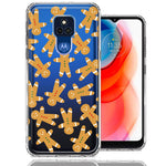 Motorola Moto G Play 2021 Christmas Gingerbread Traditional Holiday Cookies By BillyElleCo Double Layer Phone Case Cover