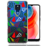 Motorola Moto G Play 2021 Christmas Trees Holiday Festive Winter By BillyElleCo Double Layer Phone Case Cover