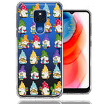 Motorola Moto G Play 2021 Cinco De Mayo Party Cute Gnomes Mexico Tacos Fiesta Double Layer Phone Case Cover