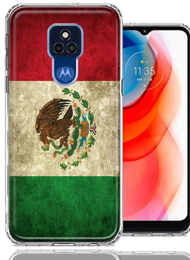 Motorola Moto G Play 2021 Flag of Mexico Double Layer Phone Case Cover