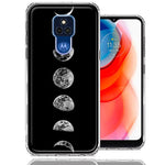 Motorola Moto G Play 2021 Moon Transitions Double Layer Phone Case Cover