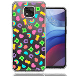 Motorola Moto G Power 2021 Cute Lucky Marshmallow Cereal Nostalgic Double Layer Phone Case Cover