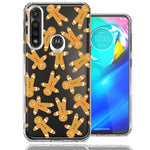 Motorola Moto G Power Christmas Gingerbread Traditional Holiday Cookies By BillyElleCo Double Layer Phone Case Cover