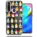 Motorola Moto G Power Cinco De Mayo Party Cute Gnomes Mexico Tacos Fiesta Double Layer Phone Case Cover