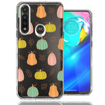 Motorola Moto G Power Fall Autumn Fairy Pumpkins Thanksgiving Spooky Season Double Layer Phone Case Cover