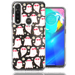 Motorola Moto G Power Floating Heart Glasses Love Ghosts Vaneltines Day Cutie Daisy Double Layer Phone Case Cover
