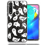 Motorola Moto G Power Kawaii Manga Cute Halloween Ghosts Spirits Design Double Layer Phone Case Cover