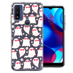 Motorola Moto G Pure Floating Heart Glasses Love Ghosts Vaneltines Day Cutie Daisy Double Layer Phone Case Cover