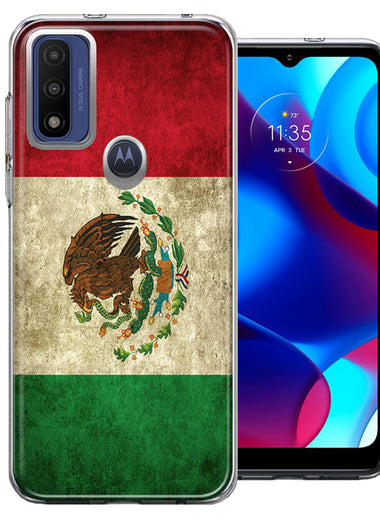 Motorola Moto G Pure G Power 2022 Flag of Mexico Double Layer Phone Case Cover