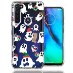 Motorola Moto G Stylus Halloween Christmas Ghost Design Double Layer Phone Case Cover