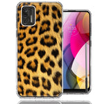 Motorola Moto G Stylus 2021 Classic Leopard Double Layer Phone Case Cover