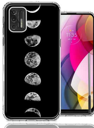 Motorola Moto G Stylus 2021 Moon Transitions Double Layer Phone Case Cover