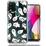 Motorola Moto G Stylus 5G Kawaii Manga Cute Halloween Ghosts Spirits Design Double Layer Phone Case Cover