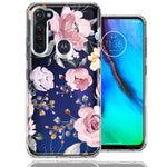 For Motorola Moto G Stylus 2020 Soft Pastel Spring Floral Flowers Blush Lavender Phone Case Cover