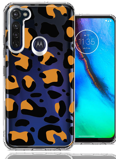 Motorola Moto G Stylus Classic Animal Wild Leopard Jaguar Print Double Layer Phone Case Cover