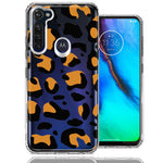 Motorola Moto G Stylus Classic Animal Wild Leopard Jaguar Print Double Layer Phone Case Cover