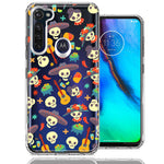 Motorola Moto G Stylus Day of the Dead Design Double Layer Phone Case Cover