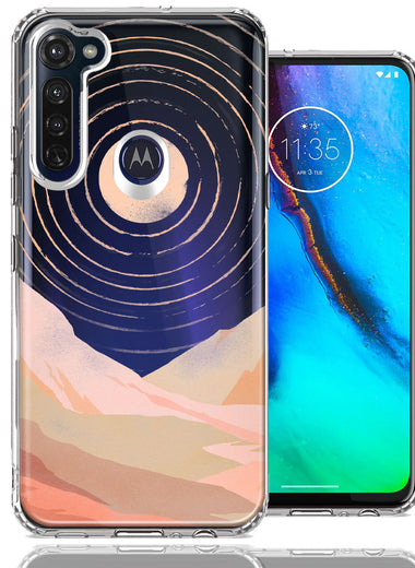 Motorola Moto G Stylus Desert Mountains Design Double Layer Phone Case Cover