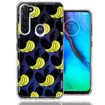 Motorola Moto G Power Tropical Bananas Design Double Layer Phone Case Cover