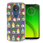 Motorola E5 Plus/G7 Power Cinco De Mayo Party Cute Gnomes Mexico Tacos Fiesta Double Layer Phone Case Cover