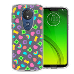 Motorola E5 Plus/G7 Power Cute Lucky Marshmallow Cereal Nostalgic Double Layer Phone Case Cover