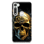 Motorola Moto G Fast Steampunk Skull Science Fiction Machinery Double Layer Phone Case Cover