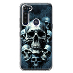 Motorola Moto G Stylus Graveyard Death Dream Skulls Double Layer Phone Case Cover