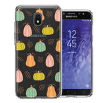 Samsung Galaxy J3 Express/Prime 3/Amp Prime 3 Fall Autumn Fairy Pumpkins Thanksgiving Spooky Season Double Layer Phone Case Cover