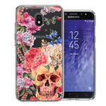 For Samsung Galaxy J3 Express/Prime 3/Amp Prime 3 Indie Spring Peace Skull Feathers Floral Butterfly Flowers Phone Case Cover