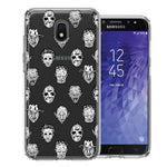 Samsung Galaxy J3 Express/Prime 3/Amp Prime 3 Halloween Horror Villans Design Double Layer Phone Case Cover