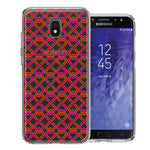 Samsung Galaxy J7 (2018) Star/Crown/Aura Infinity Hearts Design Double Layer Phone Case Cover