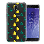 Samsung Galaxy J3 Express/Prime 3/Amp Prime 3 Medicinal Drip Design Double Layer Phone Case Cover