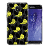 Samsung Galaxy J7 (2018) Star/Crown/Aura Tropical Bananas Design Double Layer Phone Case Cover