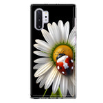 Samsung Galaxy Note 10 Plus Cute White Daisy Red Ladybug Double Layer Phone Case Cover
