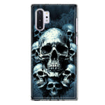 Samsung Galaxy Note 10 Plus Graveyard Death Dream Skulls Double Layer Phone Case Cover