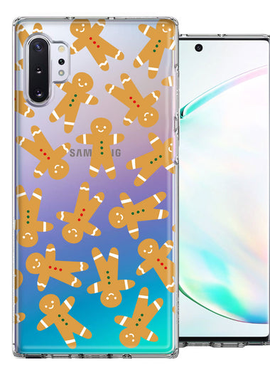 Samsung Galaxy Note 10 Plus Christmas Gingerbread Traditional Holiday Cookies By BillyElleCo Double Layer Phone Case Cover