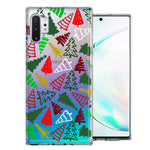 Samsung Galaxy Note 10 Plus Christmas Trees Holiday Festive Winter By BillyElleCo Double Layer Phone Case Cover