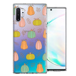 Samsung Galaxy Note 10 Fall Autumn Fairy Pumpkins Thanksgiving Spooky Season Double Layer Phone Case Cover