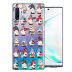 Samsung Galaxy Note 10 USA Fourth Of July American Summer Cute Gnomes Patriotic Parade Double Layer Phone Case Cover