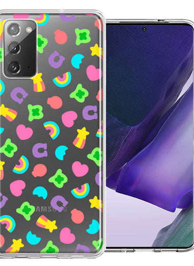 Samsung Galaxy Note 20 Cute Lucky Marshmallow Cereal Nostalgic Double Layer Phone Case Cover