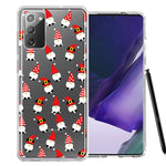 Samsung Galaxy Note 20 Cute Red Christmas Holiday Santa Gnomes Design Double Layer Phone Case Cover