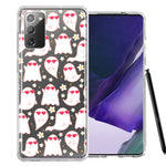 Samsung Galaxy Note 20 Floating Heart Glasses Love Ghosts Vaneltines Day Cutie Daisy Double Layer Phone Case Cover
