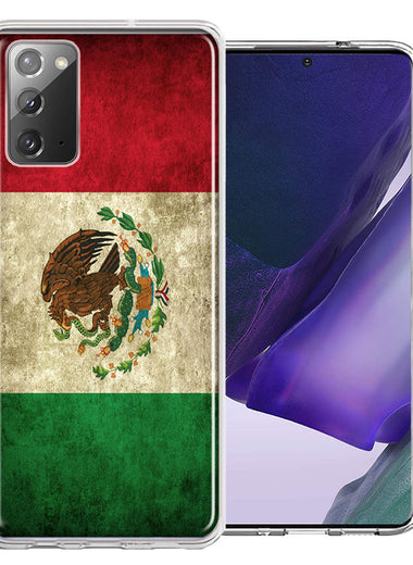 Samsung Galaxy Note 20 Flag of Mexico Double Layer Phone Case Cover